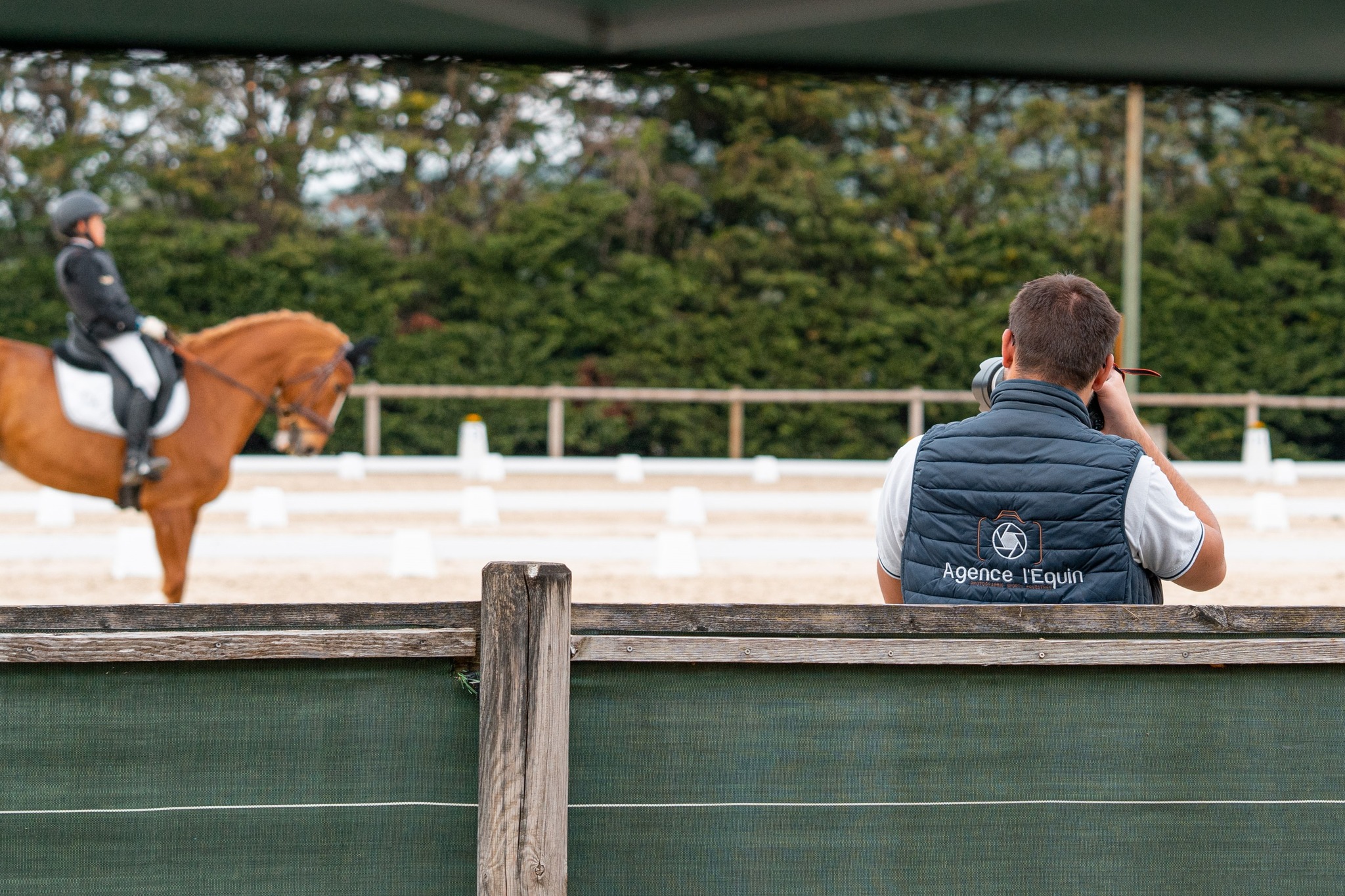 Photographe équestre en action concours dressage Agence L'Équin Bourgogne